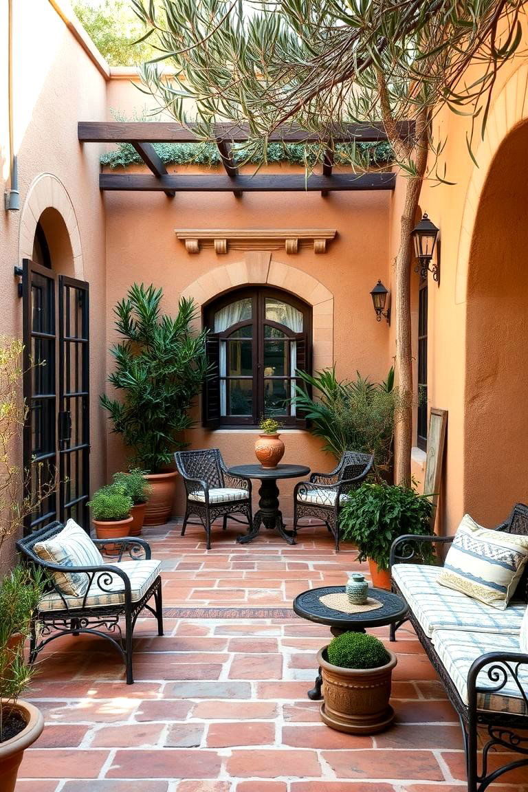 Mediterranean Inspired Garden Room - 24 Garden Room Ideas
