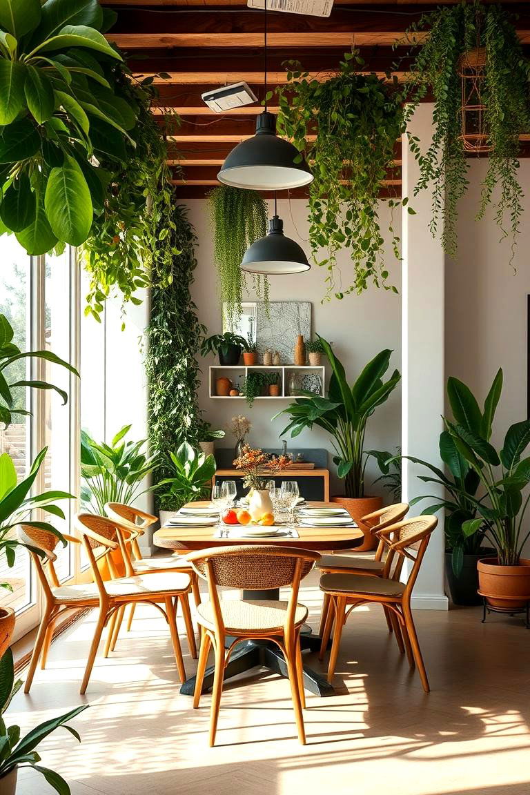 Mediterranean Inspired Indoor Plants - 24 spanish style dining room ideas