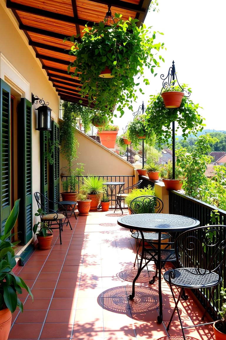 Mediterranean Inspired Terrace - 24 2nd Floor Deck Ideas