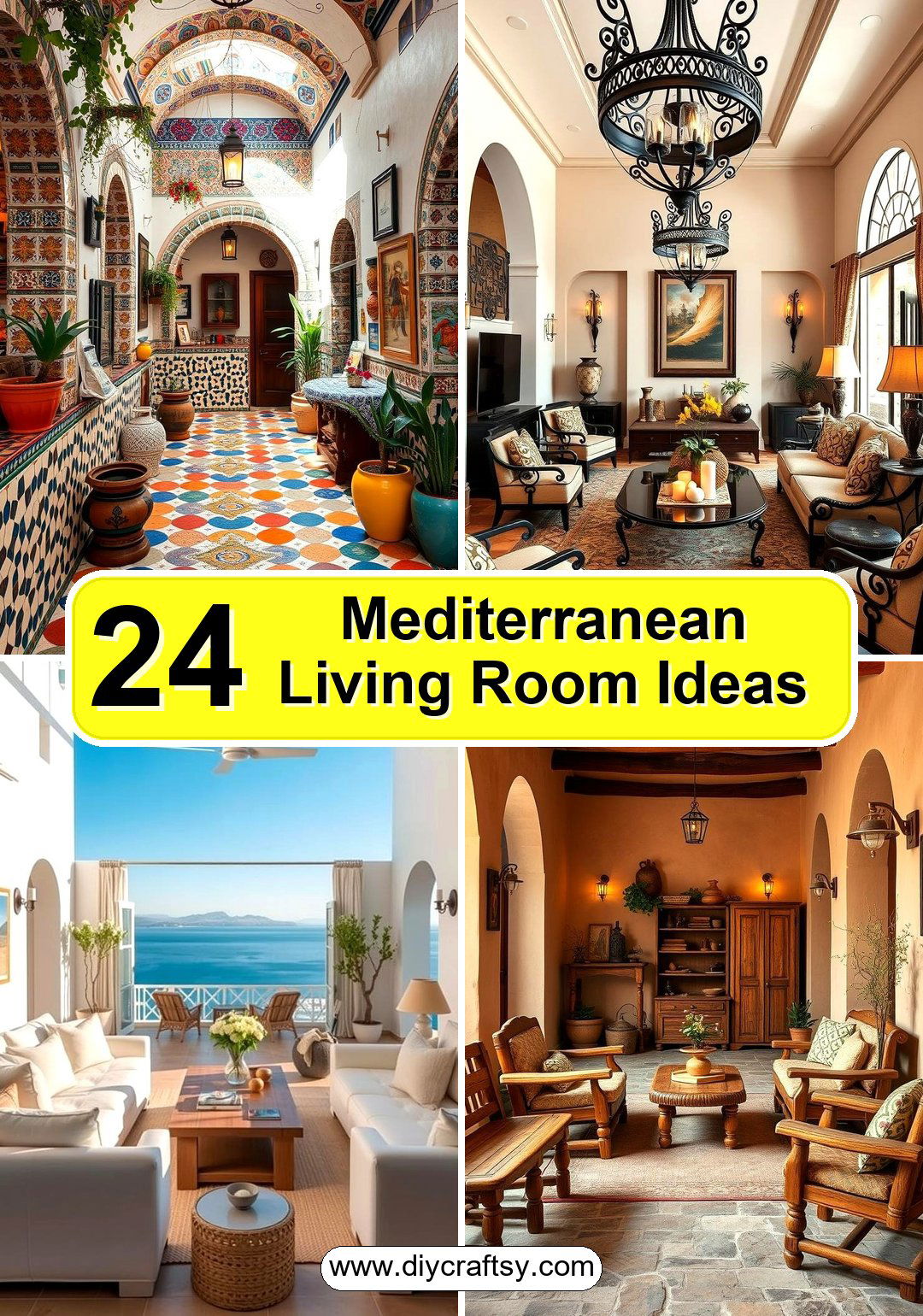 Mediterranean Living Room Ideas