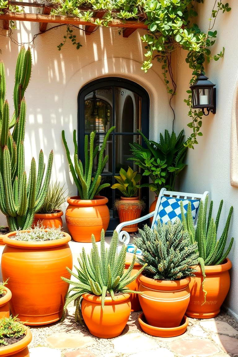 Mediterranean Magic Nook - 24 Garden Nook Ideas