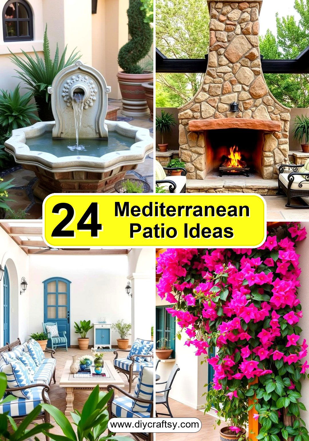 Mediterranean Patio Ideas