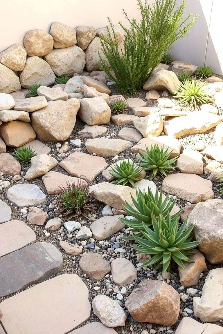 Mediterranean Rock Garden - 24 Greek Garden Ideas