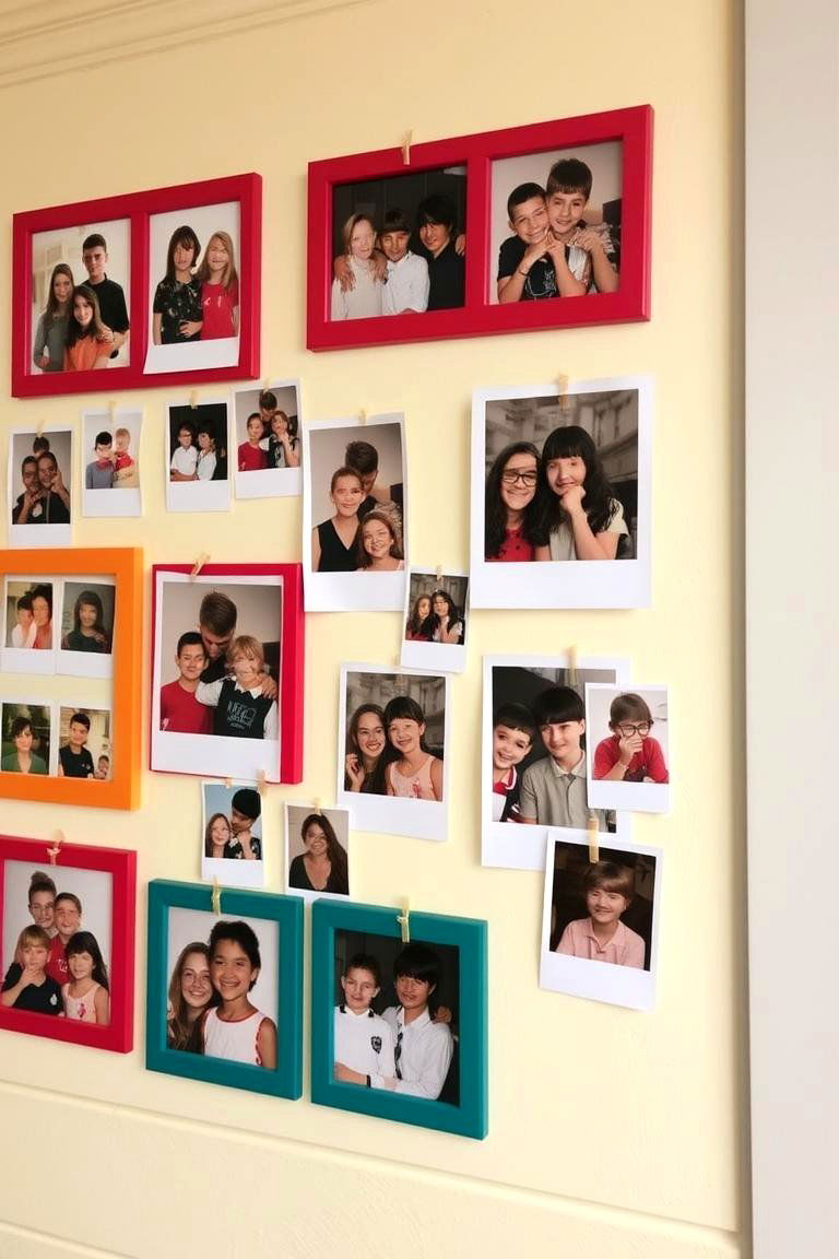 Memory Lane Photo Display - 24 Graduation Party Ideas