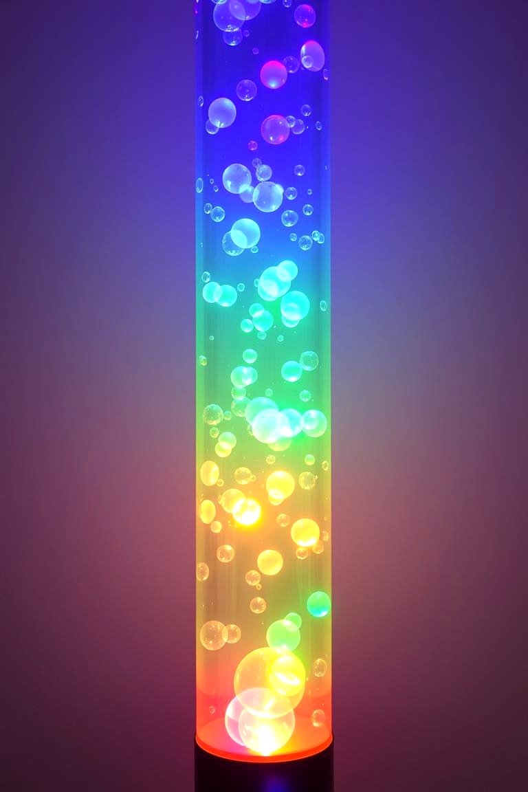 Mesmerizing Bubble Tubes - 24 Sensory Room Ideas