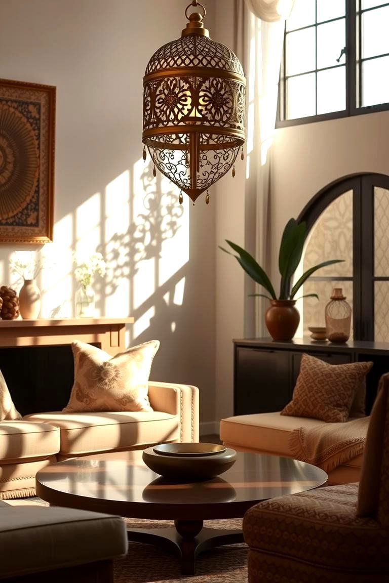 Metal Cutout Lanterns - 24 Lantern Decor Ideas