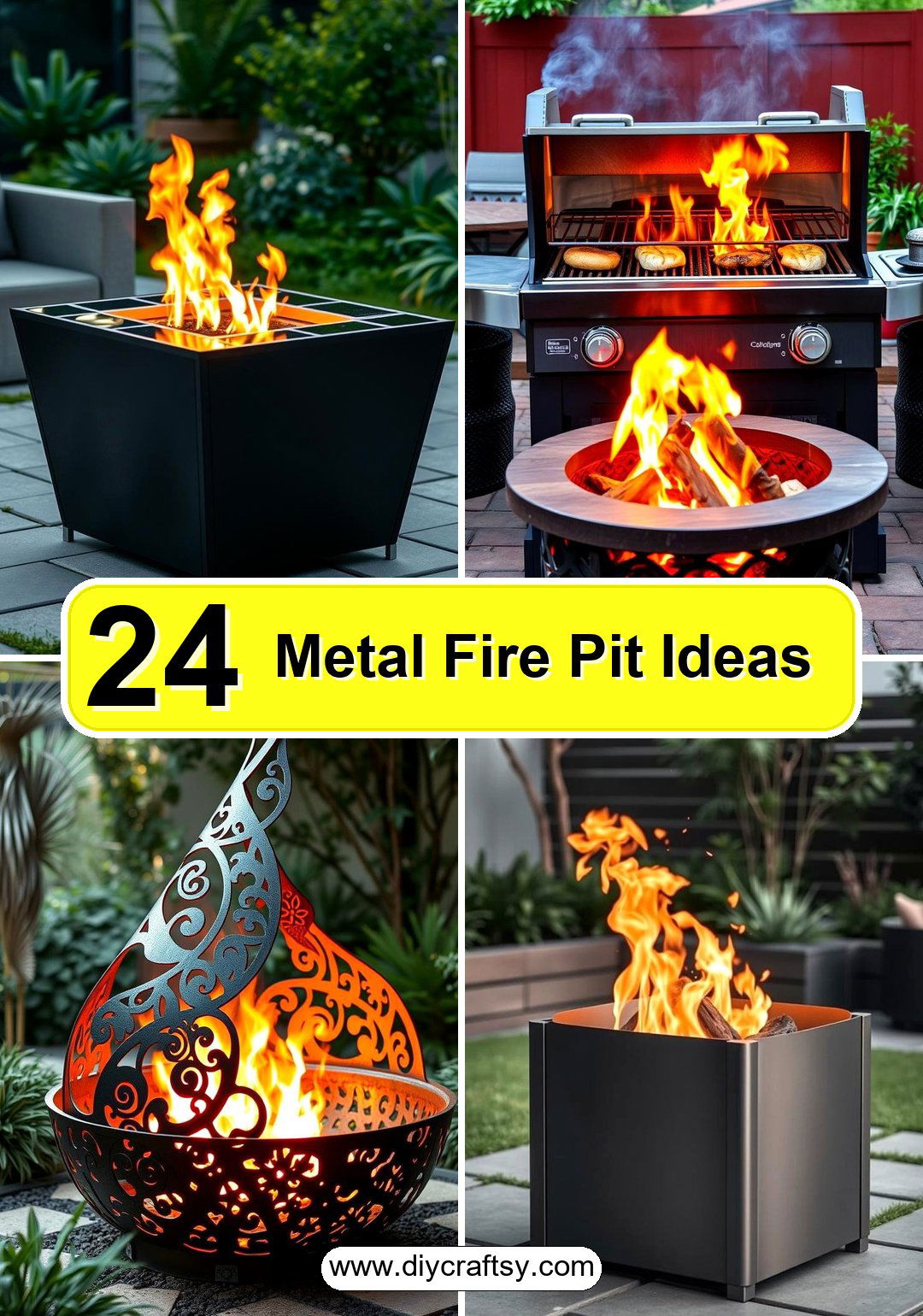 Metal Fire Pit Ideas