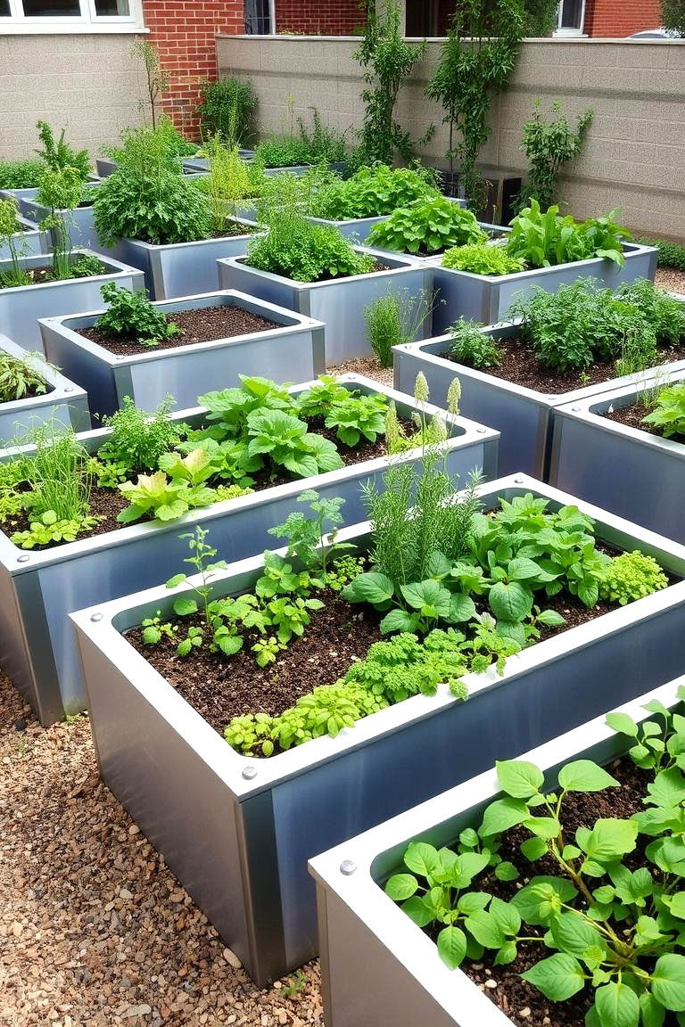 Metal Raised Garden Bed - 24 Raised Garden Bed Ideas