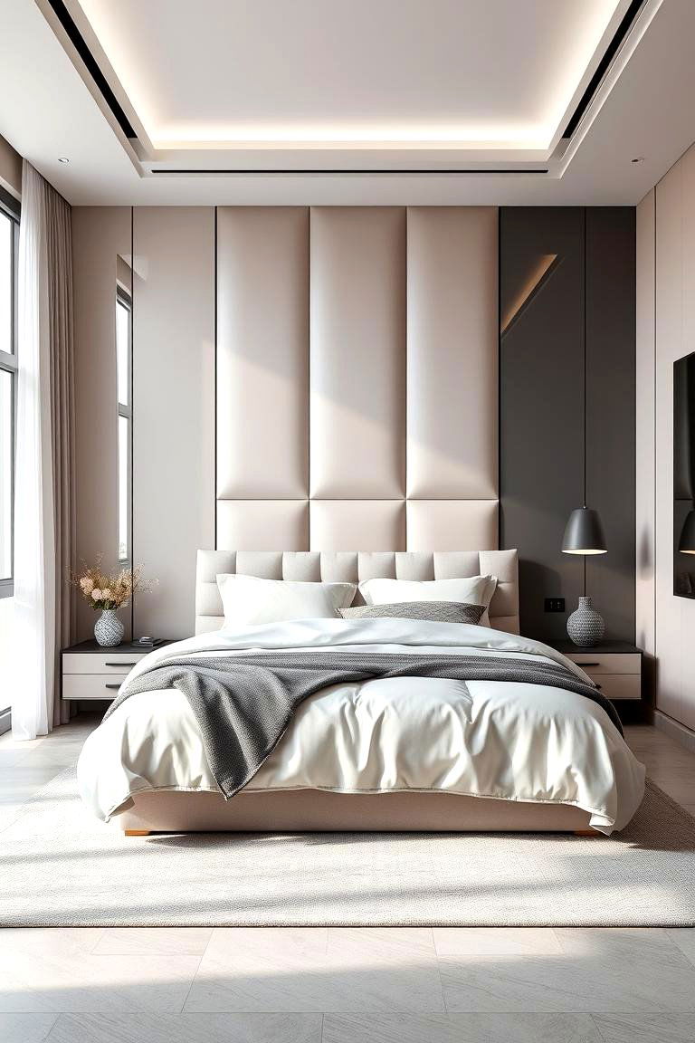 Metallic Elements in Pastel Tones - 24 pastel goth bedroom ideas