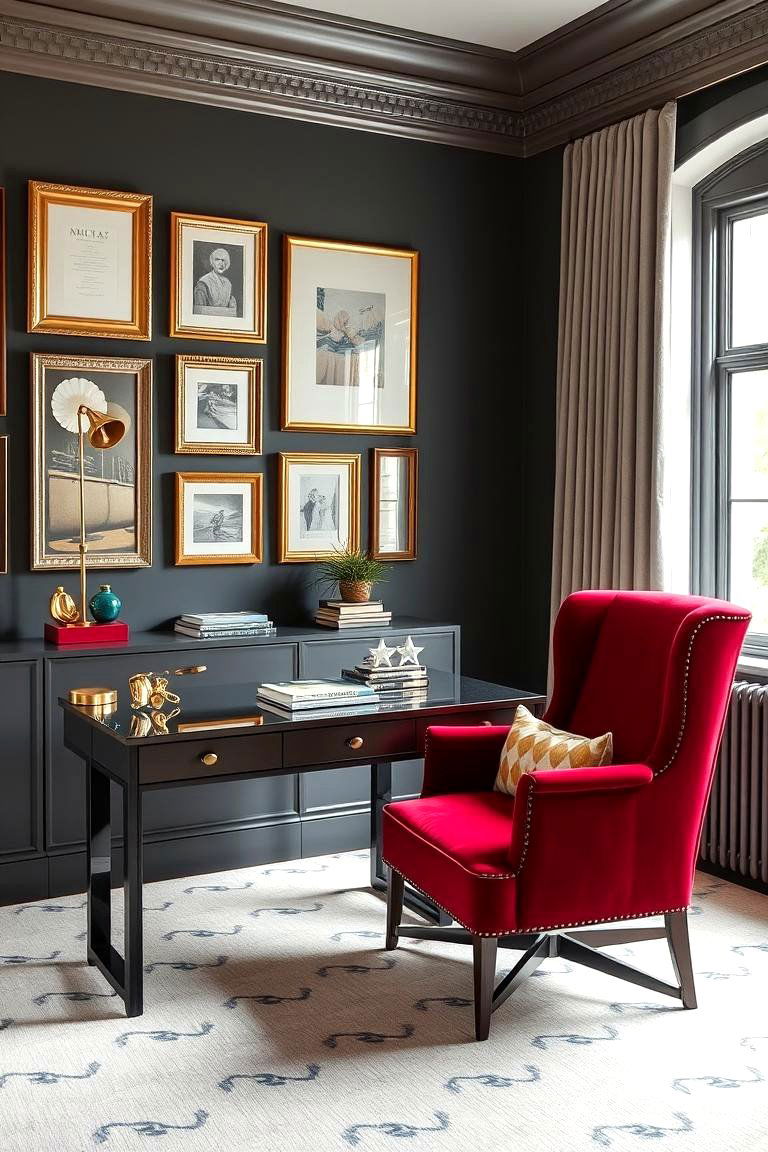 Metallic Finishes - 24 Glam Interior Design Ideas