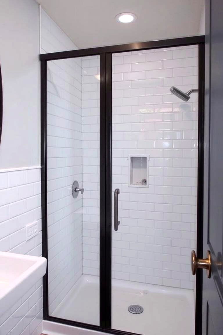 Metallic Touches of Elegance - 24 Neutral Bathroom Ideas