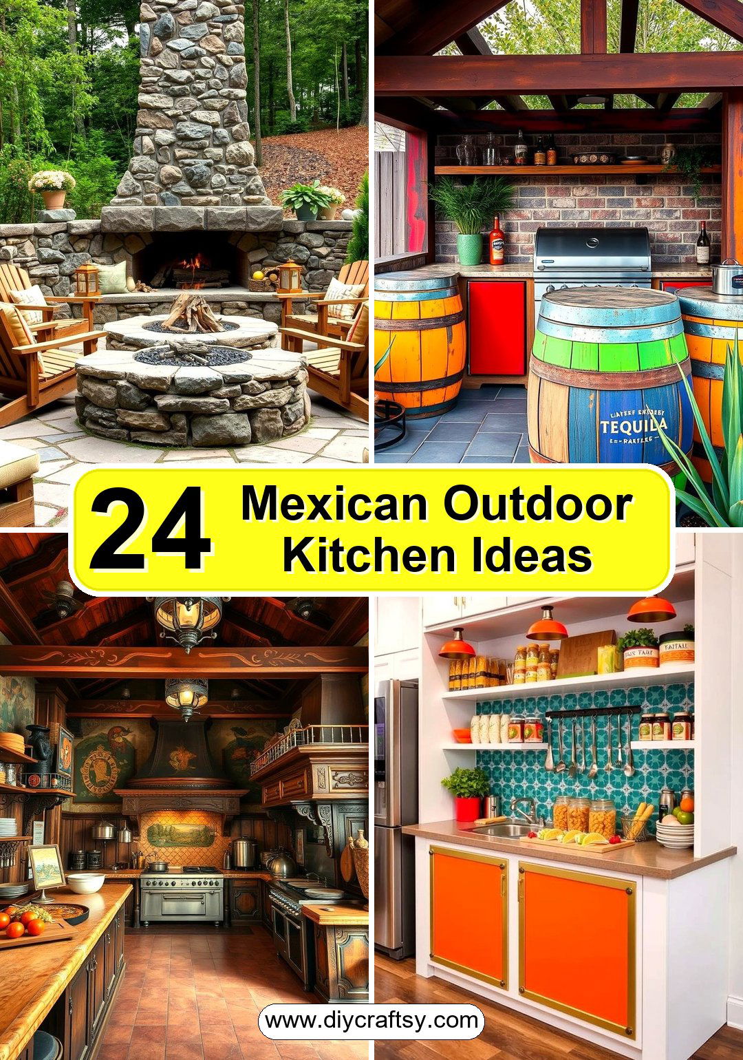 Mexican Outdoor Kitchen Ideas