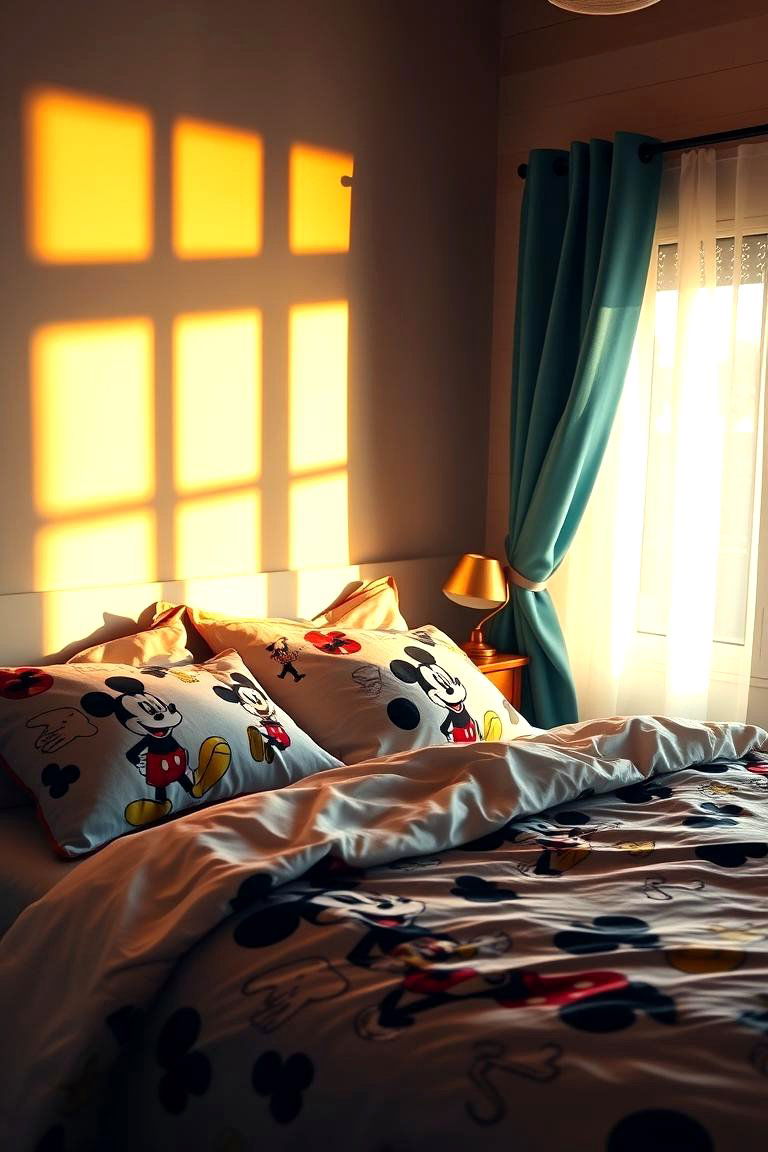 Mickey Mouse Bedding Ensemble - 24 Mickey Mouse Room Decor Ideas