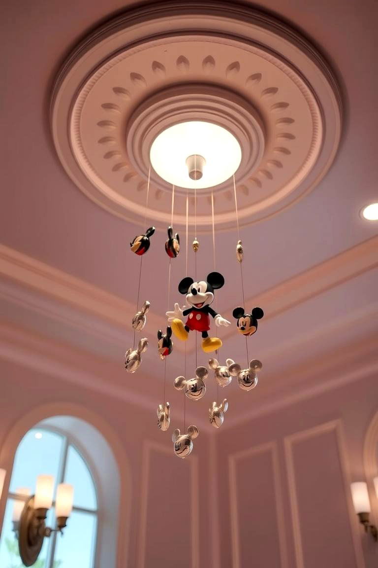 Mickey Mouse Ceiling Mobile - 24 Mickey Mouse Room Decor Ideas