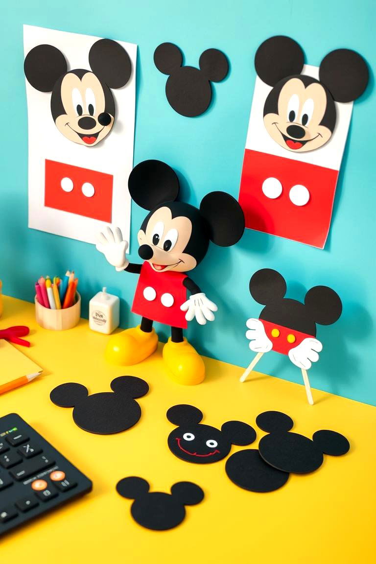 Mickey Mouse DIY Craft Decor - 24 Mickey Mouse Room Decor Ideas