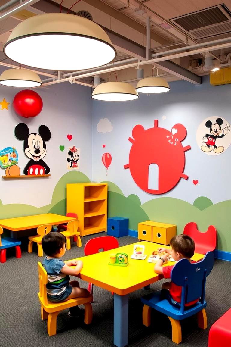 Mickey Mouse Play Area - 24 Mickey Mouse Room Decor Ideas