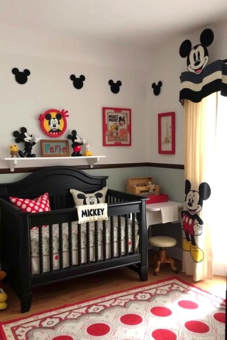 Mickey and Friends Vintage Charm - 24 Disney Nursery Ideas