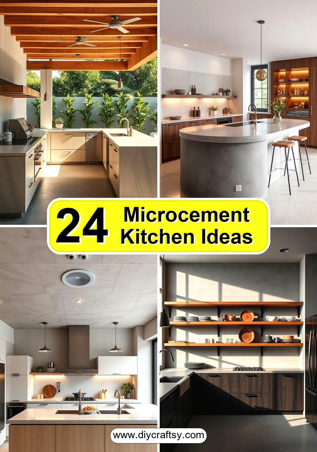 Microcement Kitchen Ideas