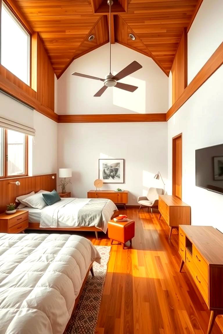 Mid Century Modern Bedroom - 24 Bedroom Design Ideas