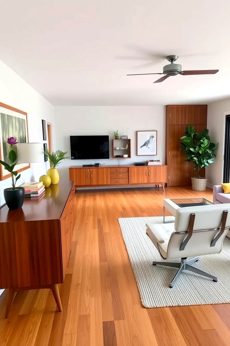 Mid Century Modern Elegance - 24 Vintage Living Room Ideas