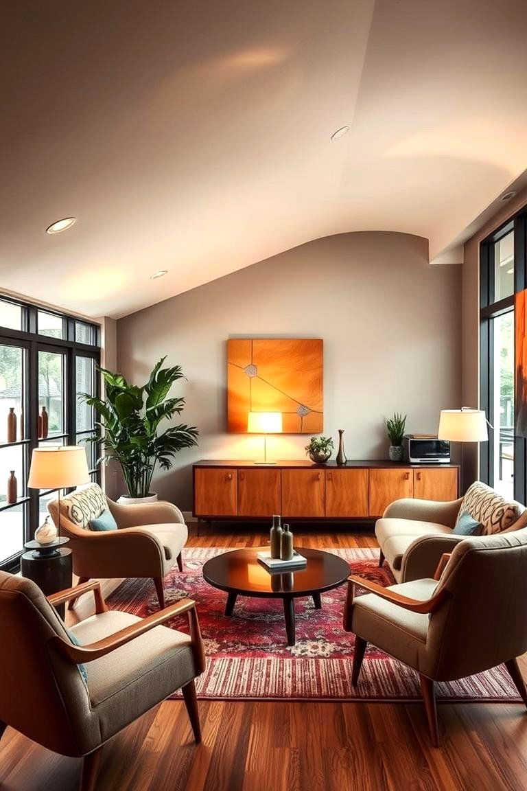 Mid Century Modern Elegance - 24 Contemporary Interior Design Style Ideas