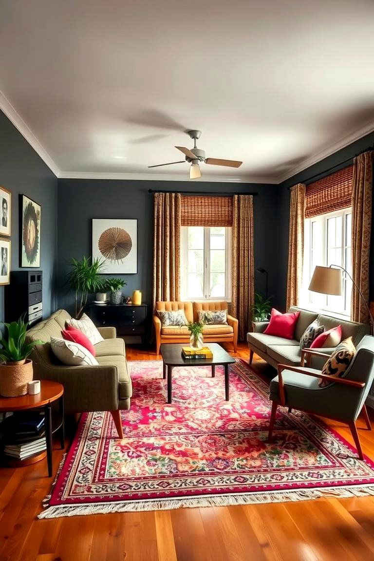 Mid Century Modern Influence - 24 Eclectic Interior Design Ideas