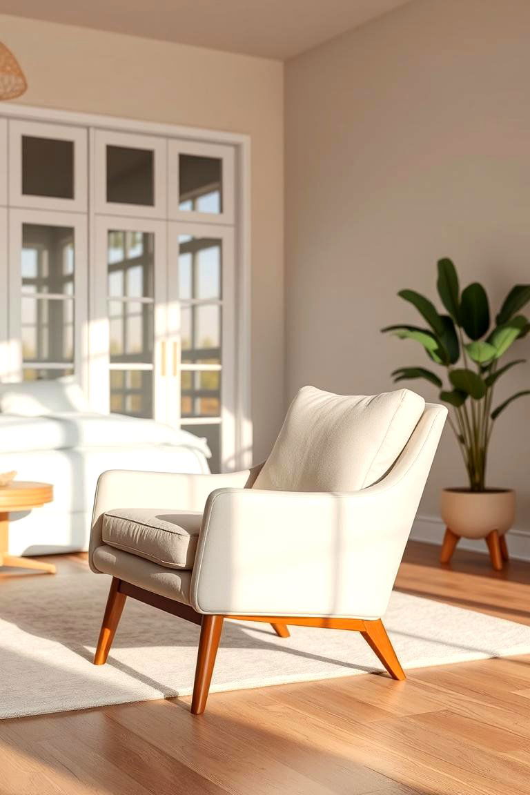 Mid Century Modern Lounge Chair - 24 Bedroom Chair Ideas
