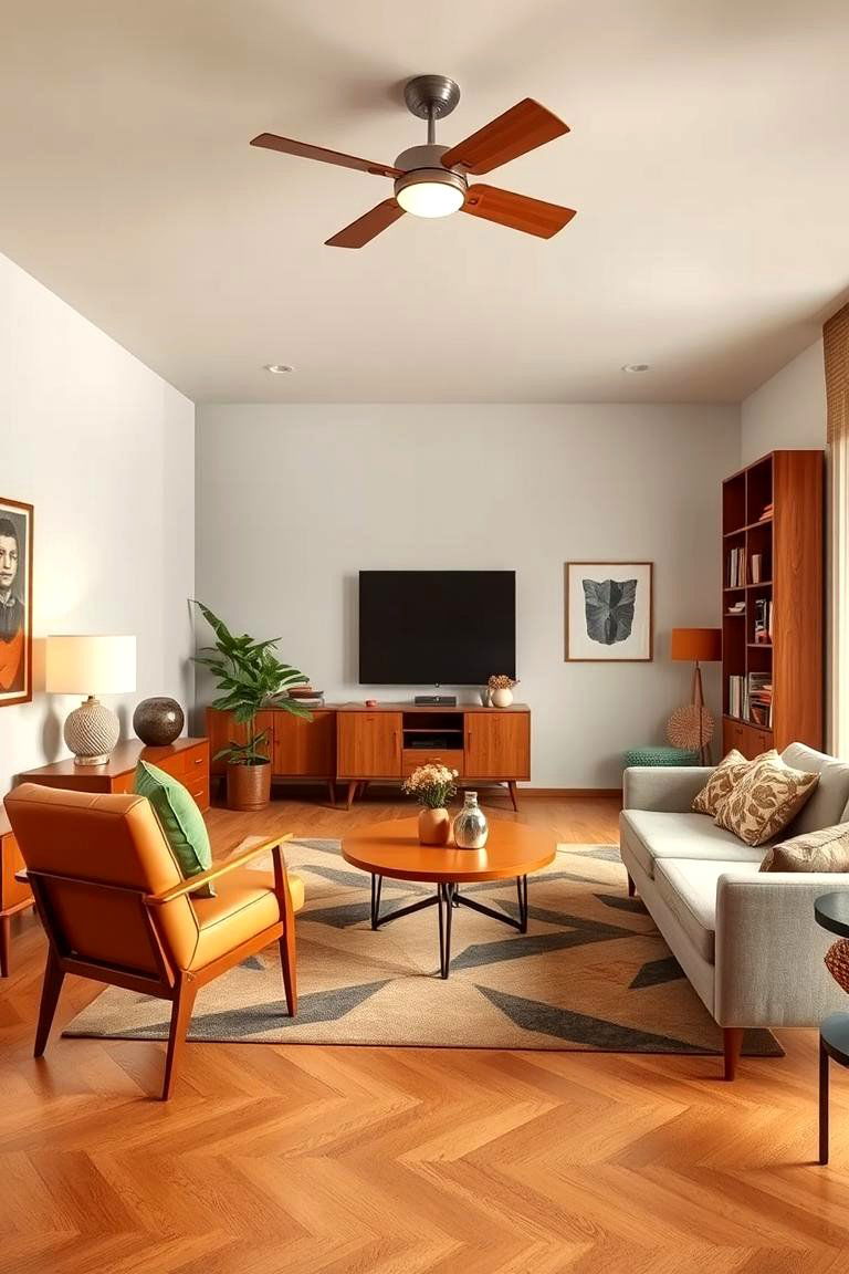 Mid Century Modern Twist - 24 California Room Design Ideas