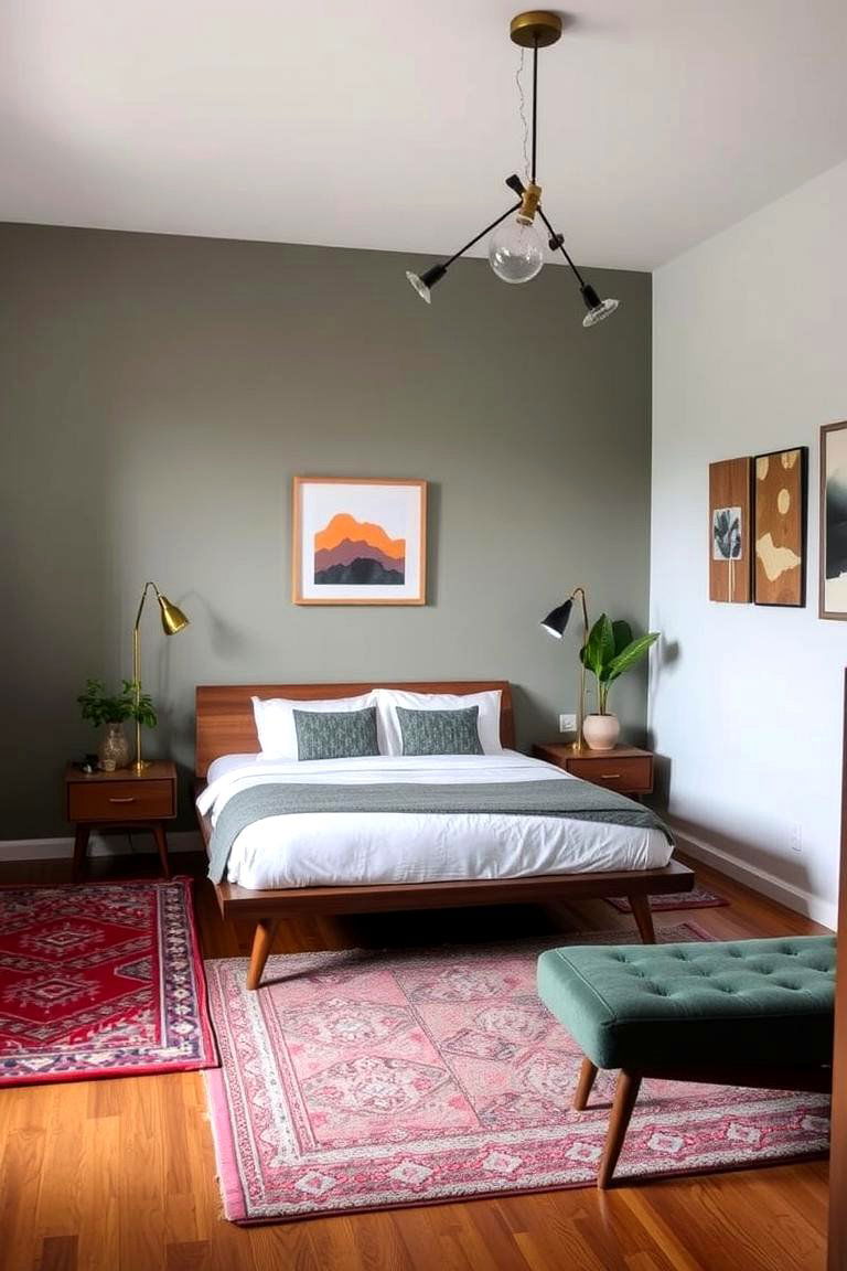 Mid Century Modern Vibes - 24 Guest Bedroom Ideas