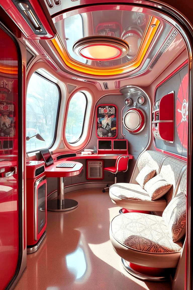 Millennium Falcon Nook - 24 Star Wars Room Ideas
