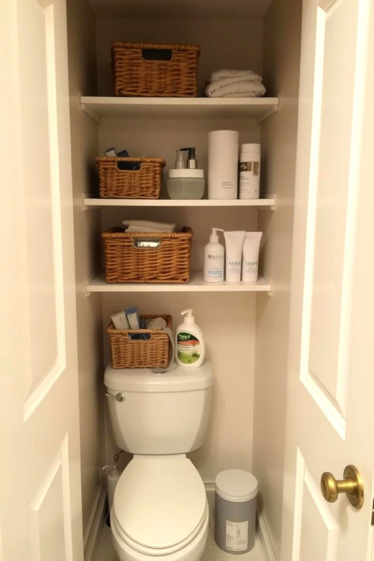 Mini Closet for Small Bathrooms - 24 Bathroom Closet Ideas