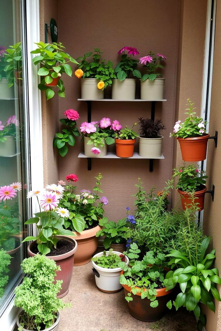 Mini Garden Retreat - 24 Balcony Deck Ideas