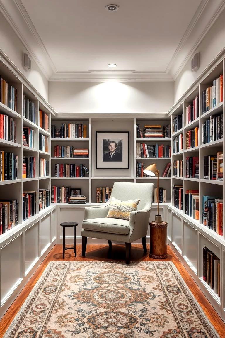 Mini Library Alcove - 24 Alcove Ideas