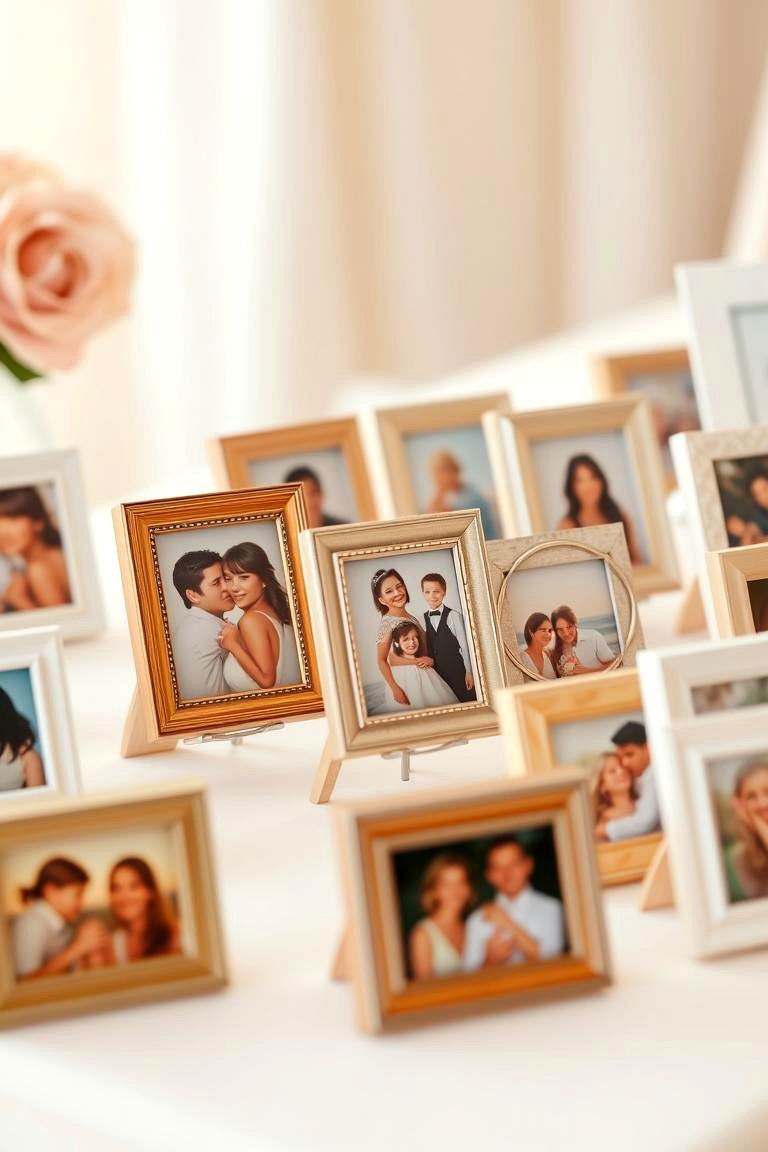 Mini Photo Frames - 24 Wedding Favors Ideas