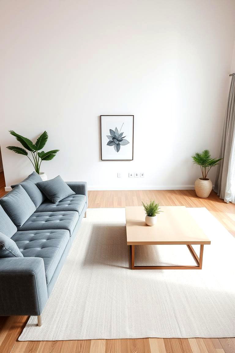 Minimalist Approach Embracing Simplicity - 24 Grey and Beige Living Room Ideas