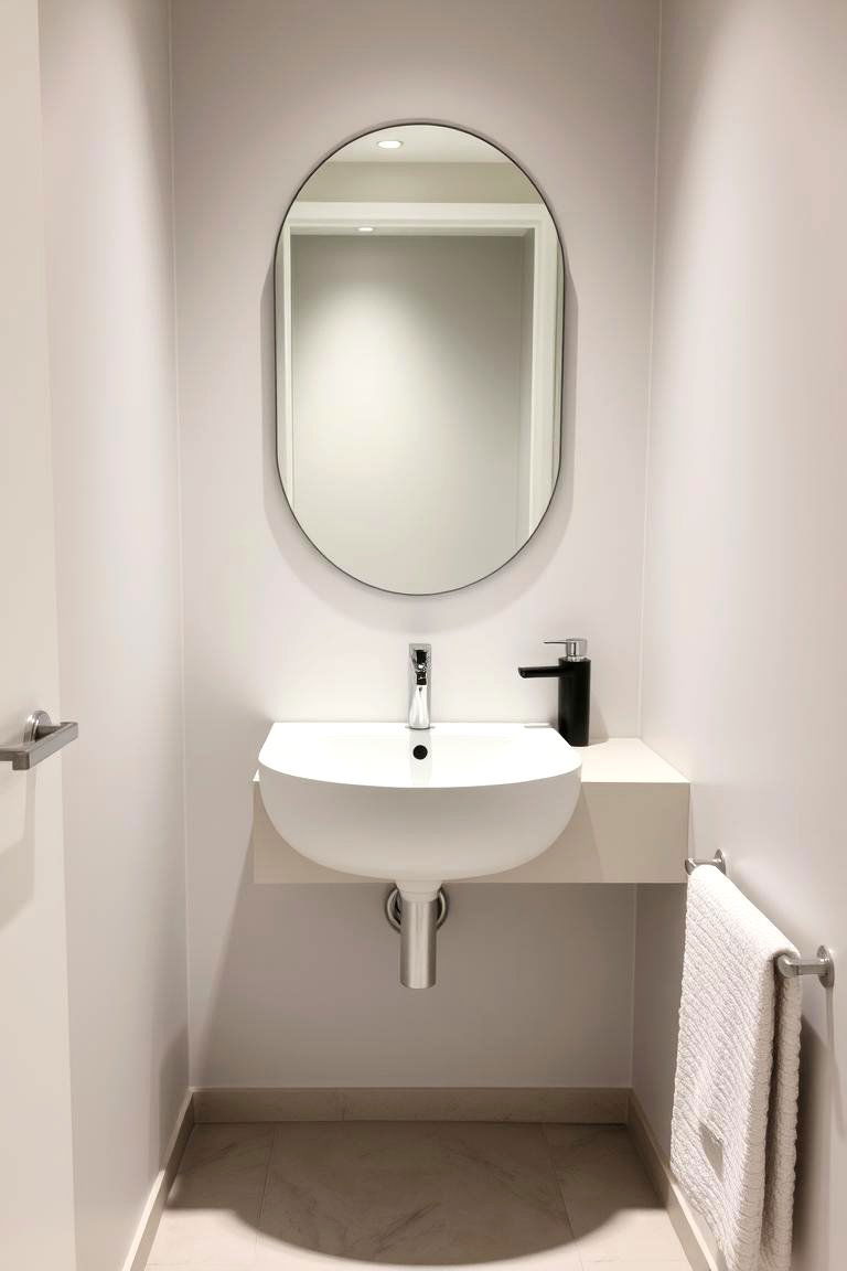 Minimalist Basin - 24 Small Bathroom Sink Ideas