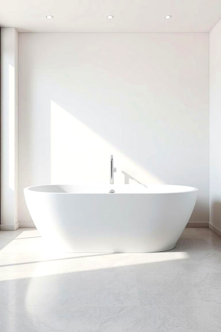 Minimalist Bathtub - 24 Bathtub Ideas
