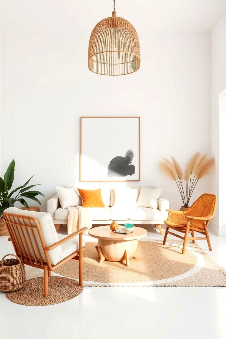 Minimalist Boho Design Elements - 24 Boho Living Room Ideas