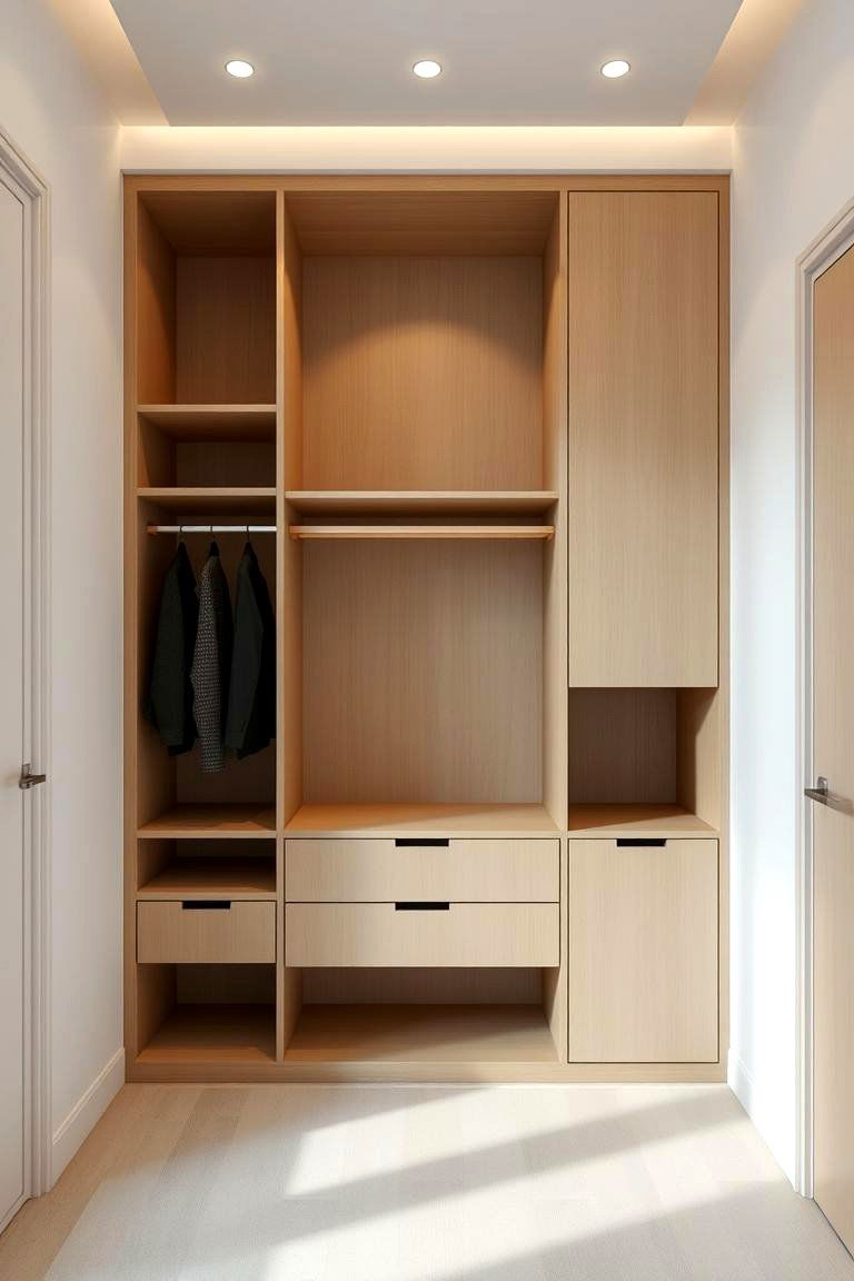 Minimalist Built in Wardrobe - 24 Built-in Wardrobes Ideas