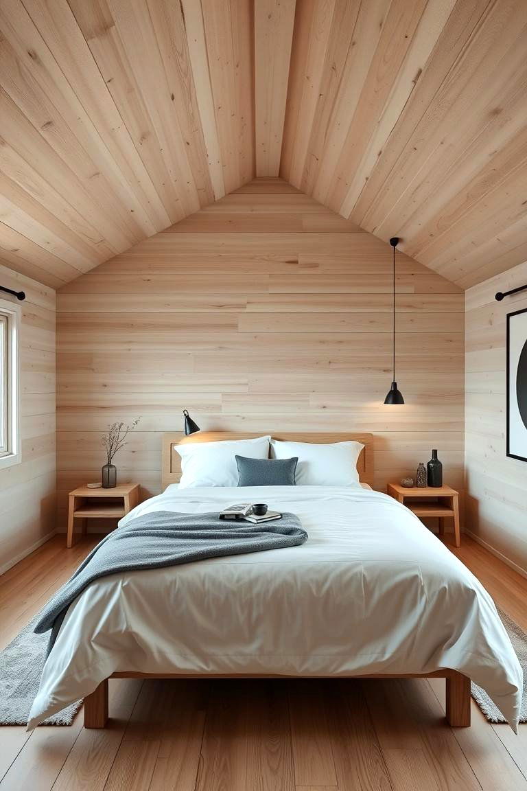 Minimalist Cabin Simplicity - 24 Cabin Bedroom Ideas
