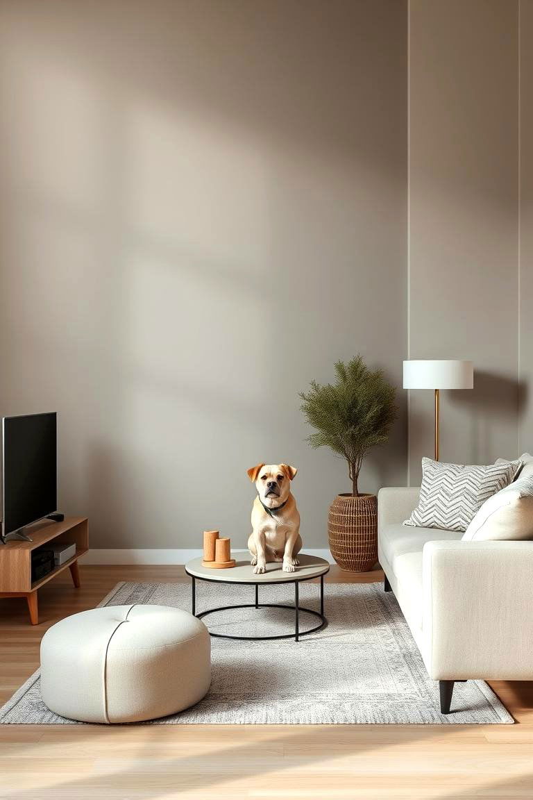Minimalist Canine Space - 24 Dog Room Ideas