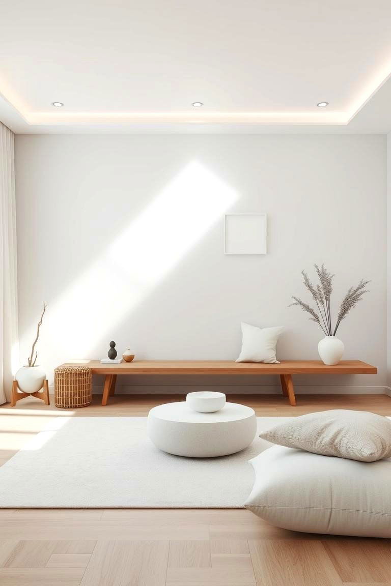 Minimalist Cloud Decor Harmony - 24 Cloud-Themed Bedroom Ideas