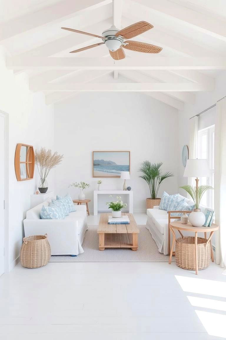 Minimalist Coastal Charm - 24 Coastal Decor Ideas