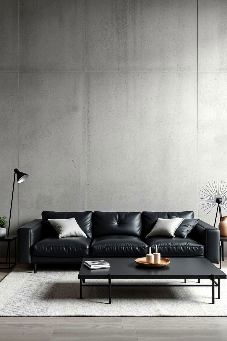 Minimalist Color Palette - 24 Industrial Decor Ideas