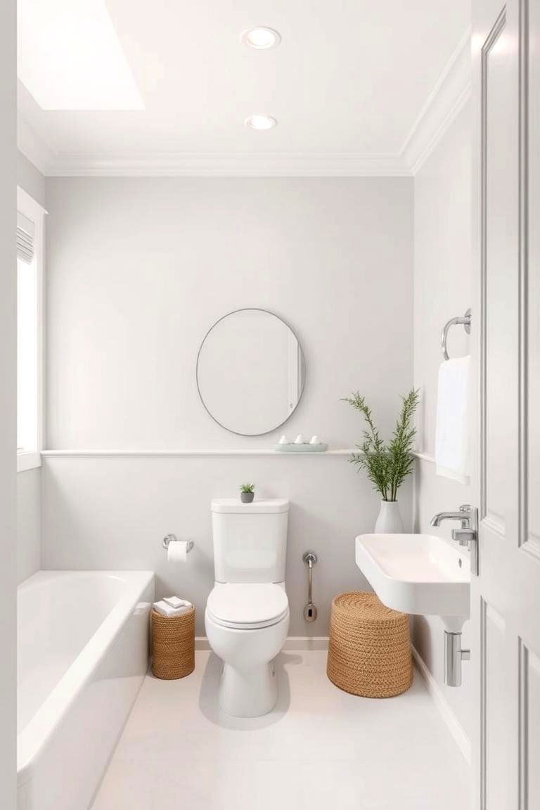 Minimalist Color Palettes - 24 Modern Bathroom Ideas