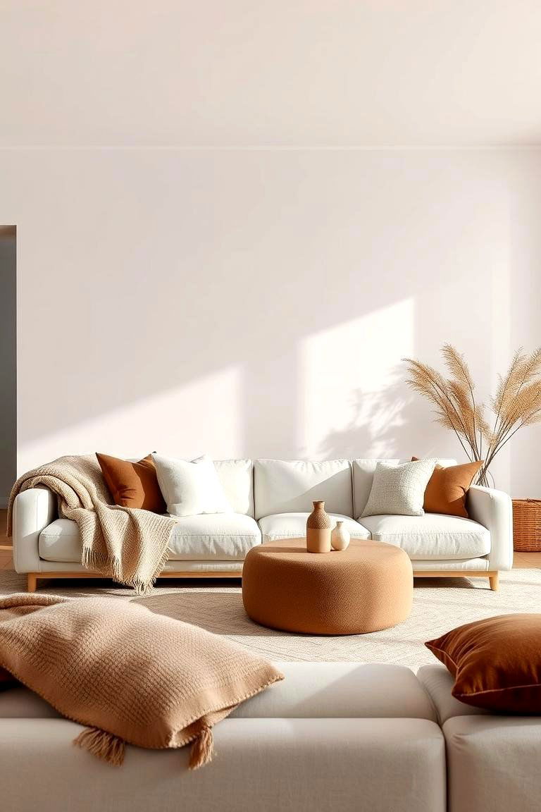 Minimalist Decor with a Cozy Twist - 24 Cozy Living Room Ideas