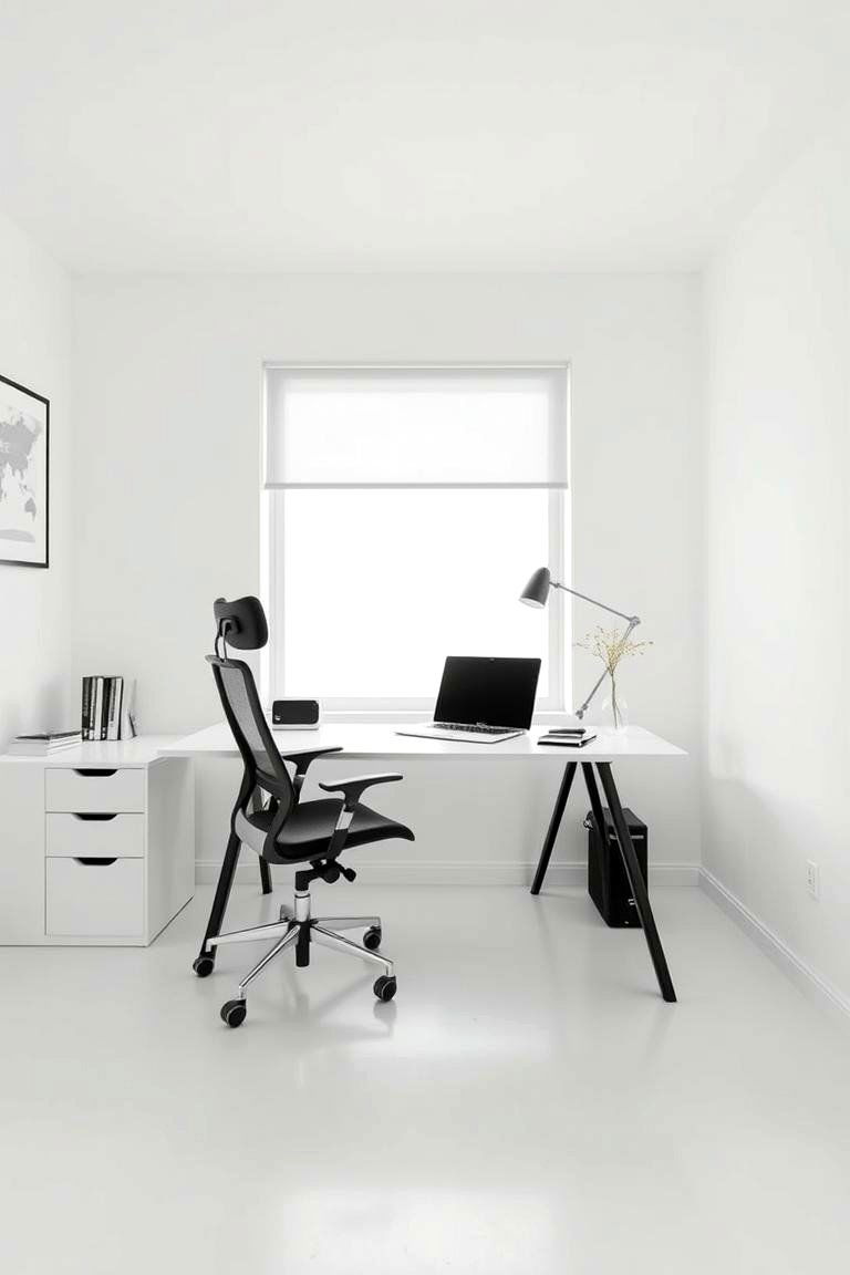 Minimalist Design - 24 Modern Home Office Ideas