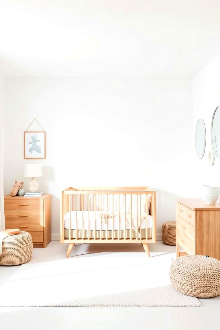Minimalist Design - 24 Small Nursery Ideas