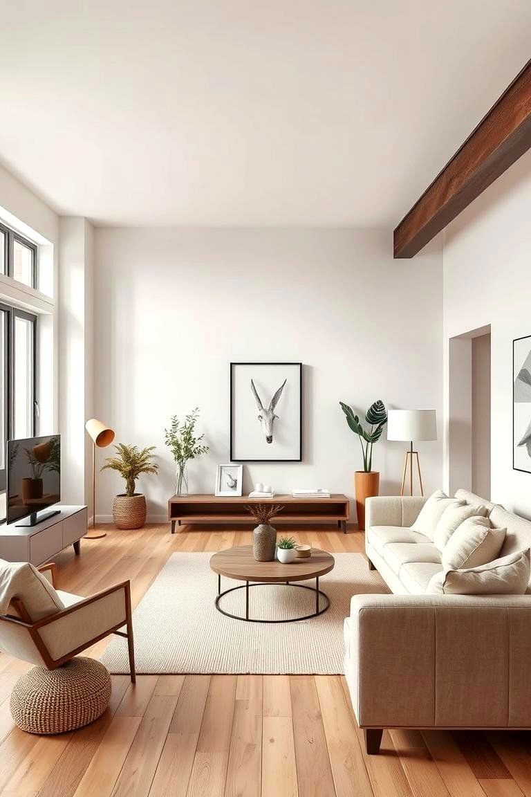 Minimalist Design Approach - 24 Loft-style Living Room Ideas