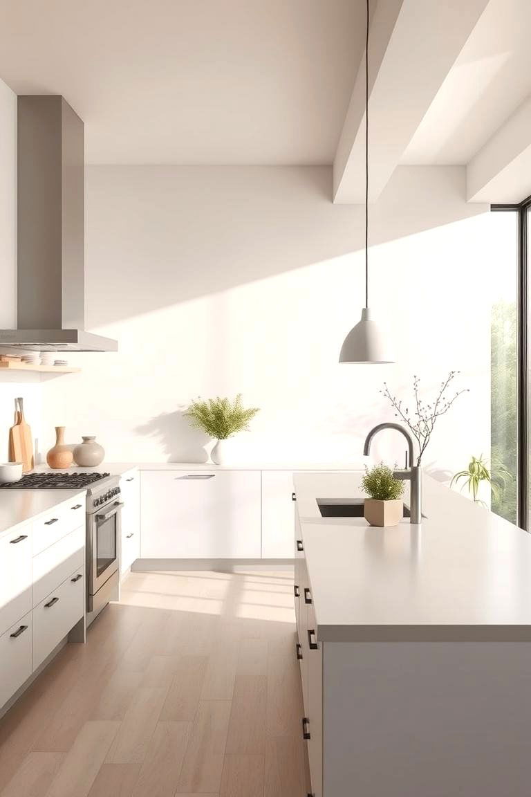 Minimalist Design Approach - 24 Summer Kitchen Ideas
